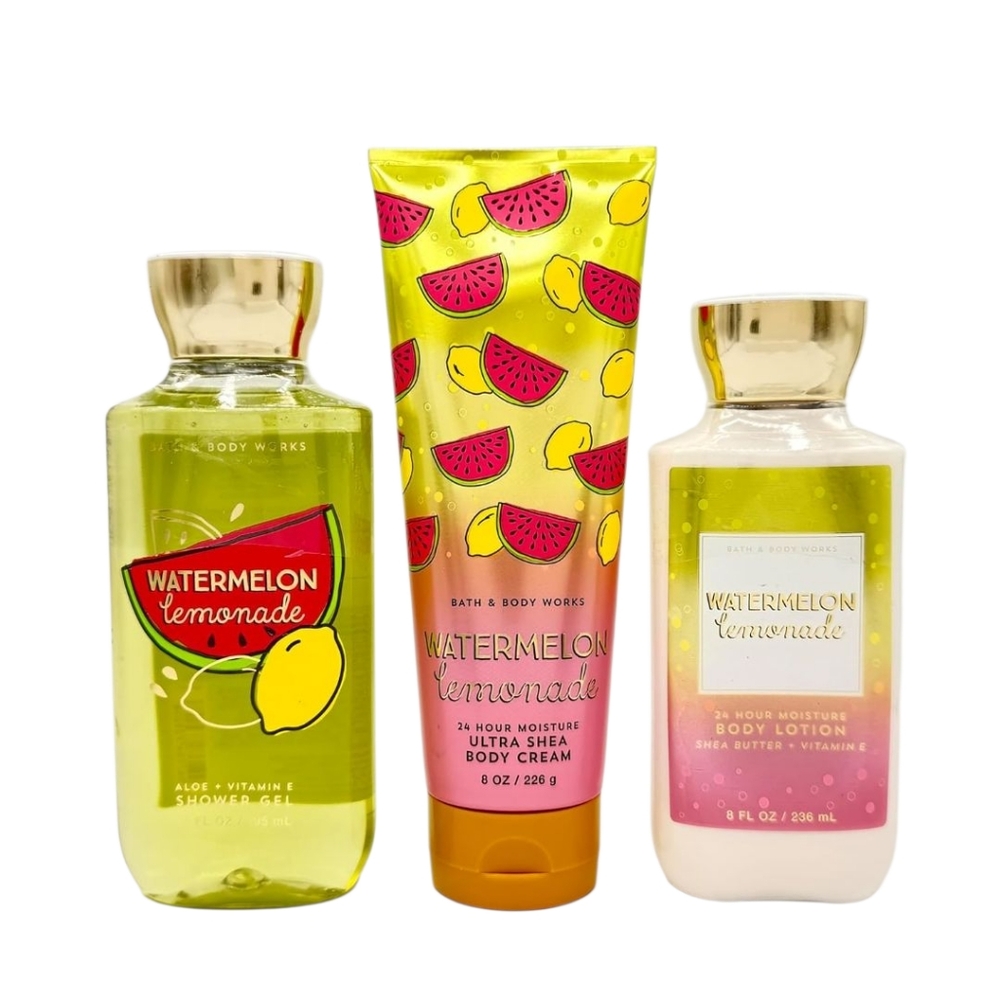 Bath & Body Works Watermelon Lemonade Bundle